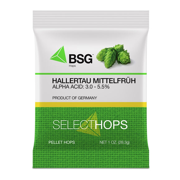 Hallertau Mittelfuh (GR) Pellet Hops 1 oz