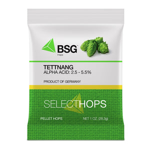 Tettnang® (DE) Hop Pellets 1 oz