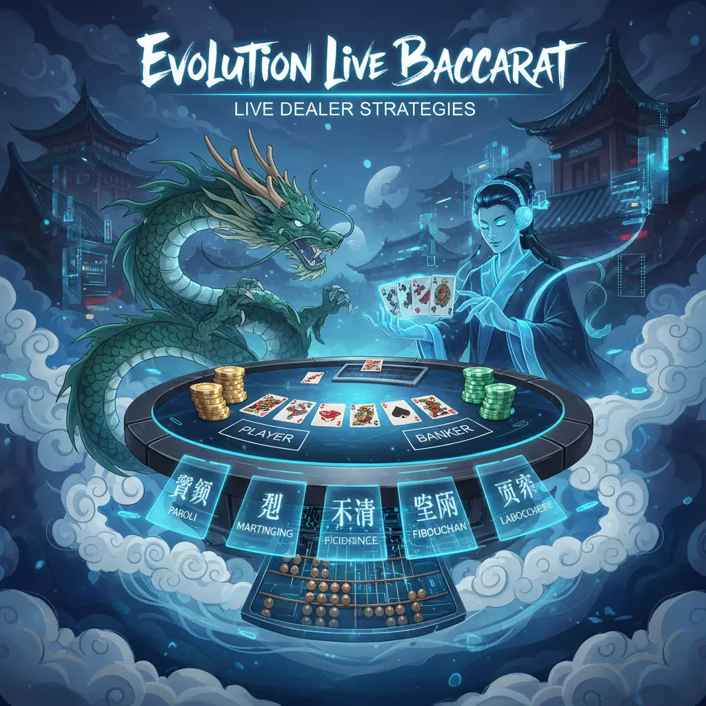 Live dealer baccarat strategies - Evolution