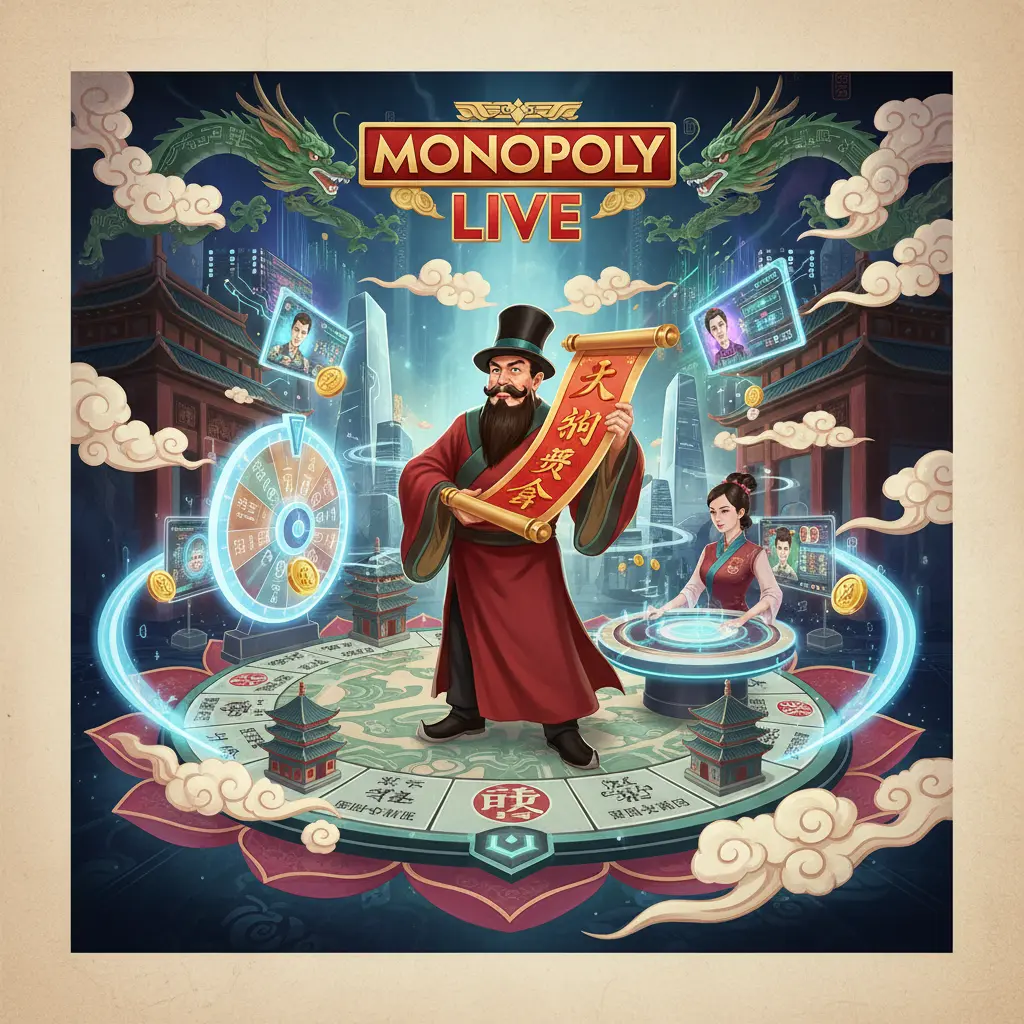 Live dealer monopoly experience - MONOPOLY