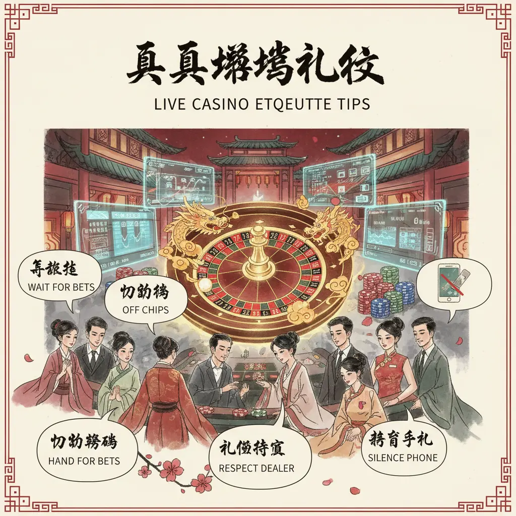 Live casino etiquette tips - roulette