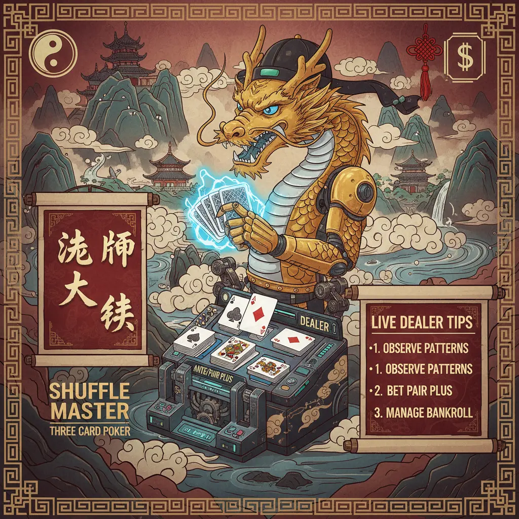 Three card poker live dealer tips - Shuffle