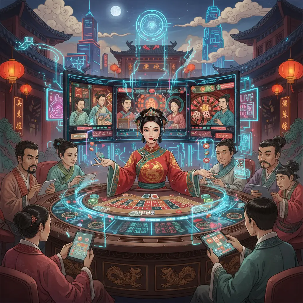 Interactive live casino games - Dealer