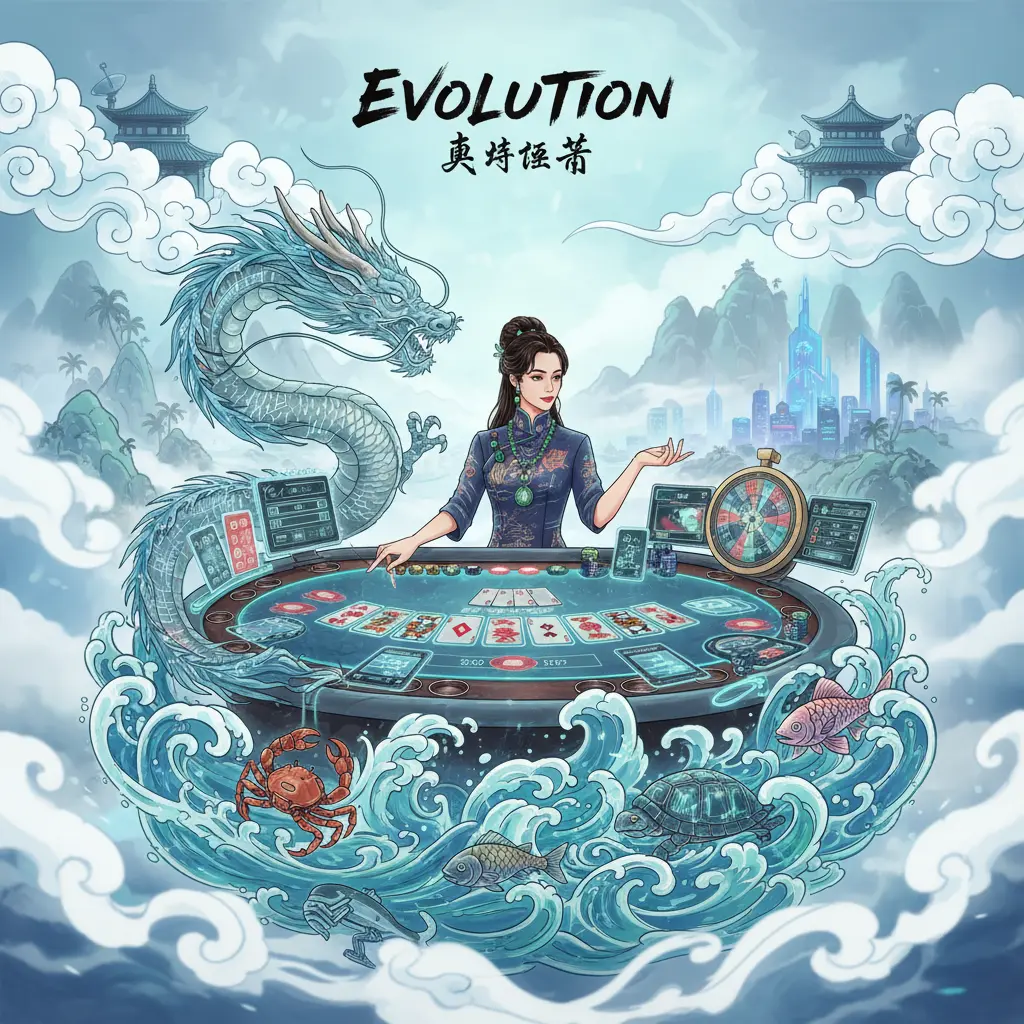 Caribbean stud live dealer games - Evolution