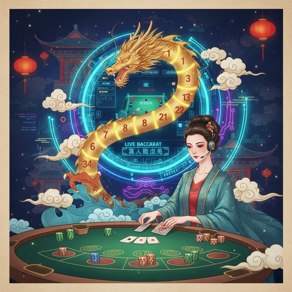 Live dealer baccarat strategies - Fibonacci