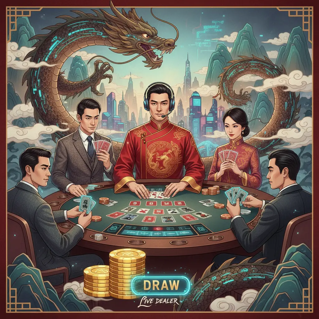 Live dealer poker variations - Five