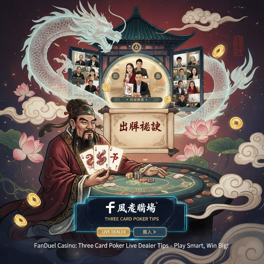 Three card poker live dealer tips - FanDuel