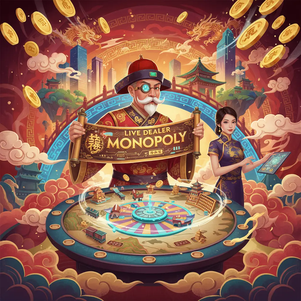 Live dealer monopoly experience - Monopoly