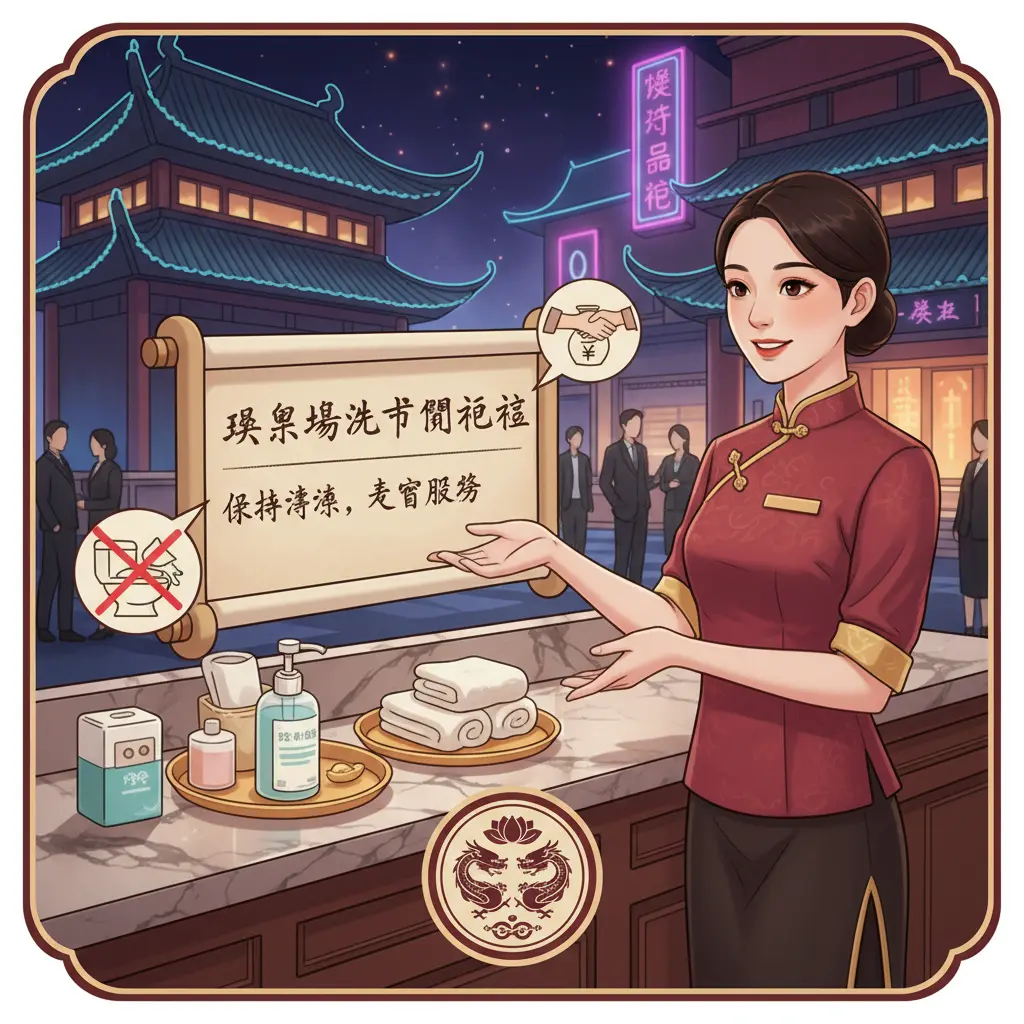 Live casino etiquette tips - attendant