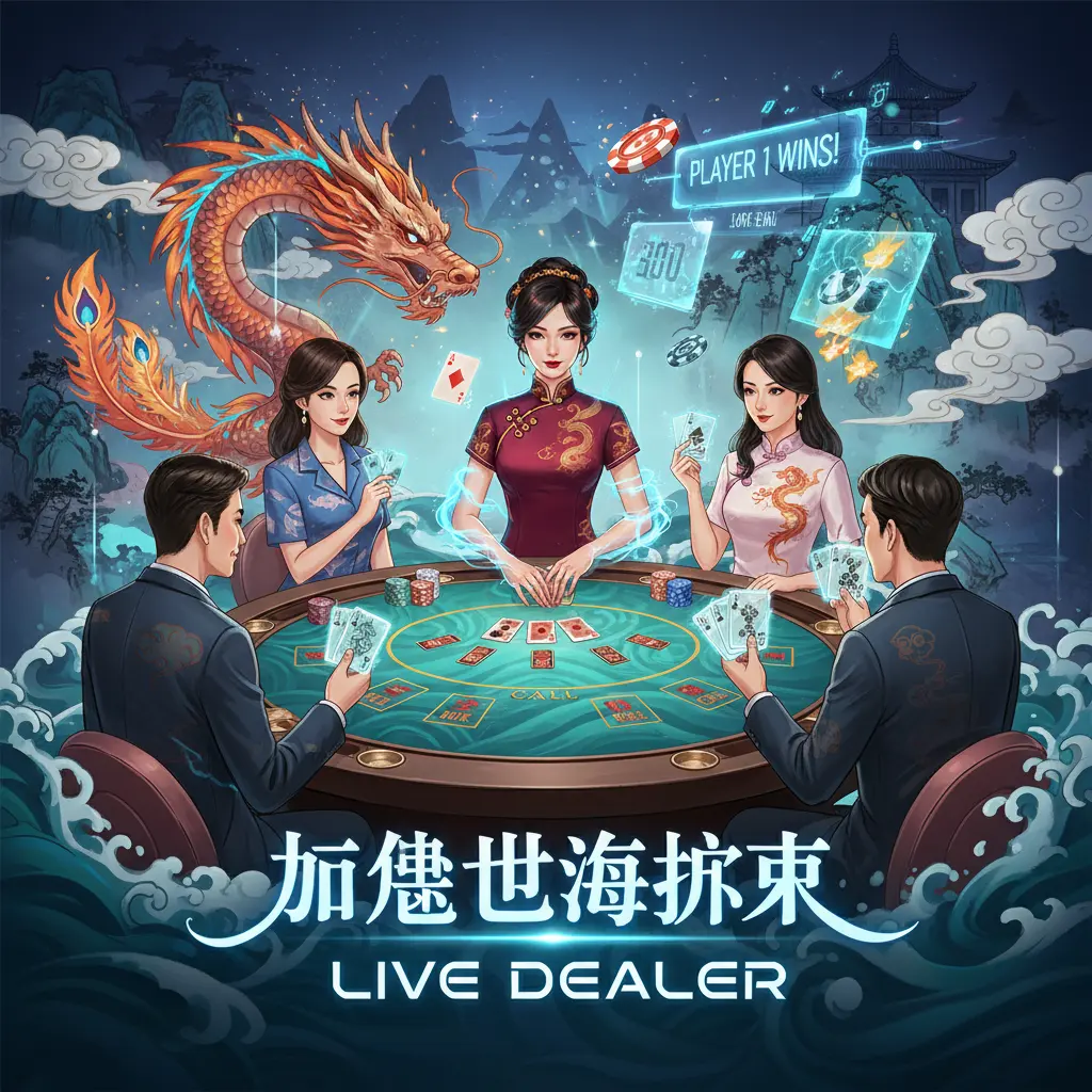 Caribbean stud live dealer games - Caribbean