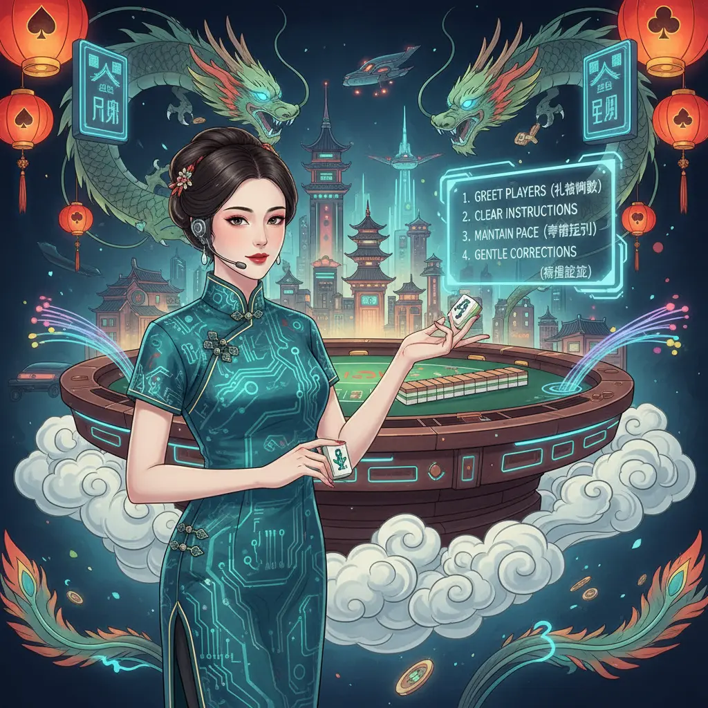 Live casino etiquette tips - Dealer