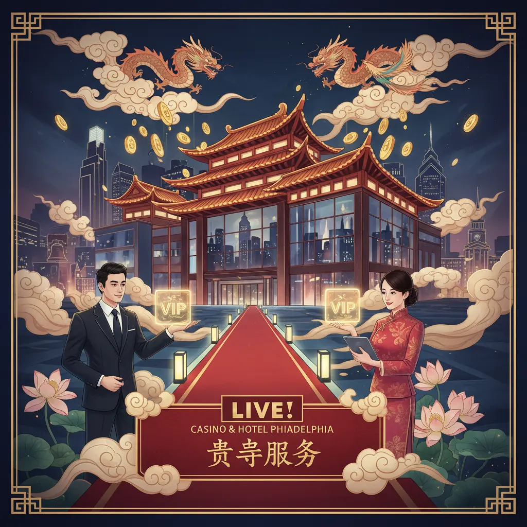 Live casino VIP host services - Philadelphia