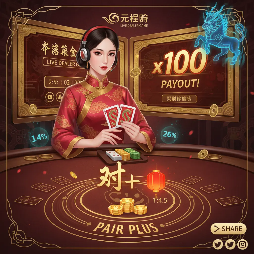 Three card poker live dealer tips - Pair