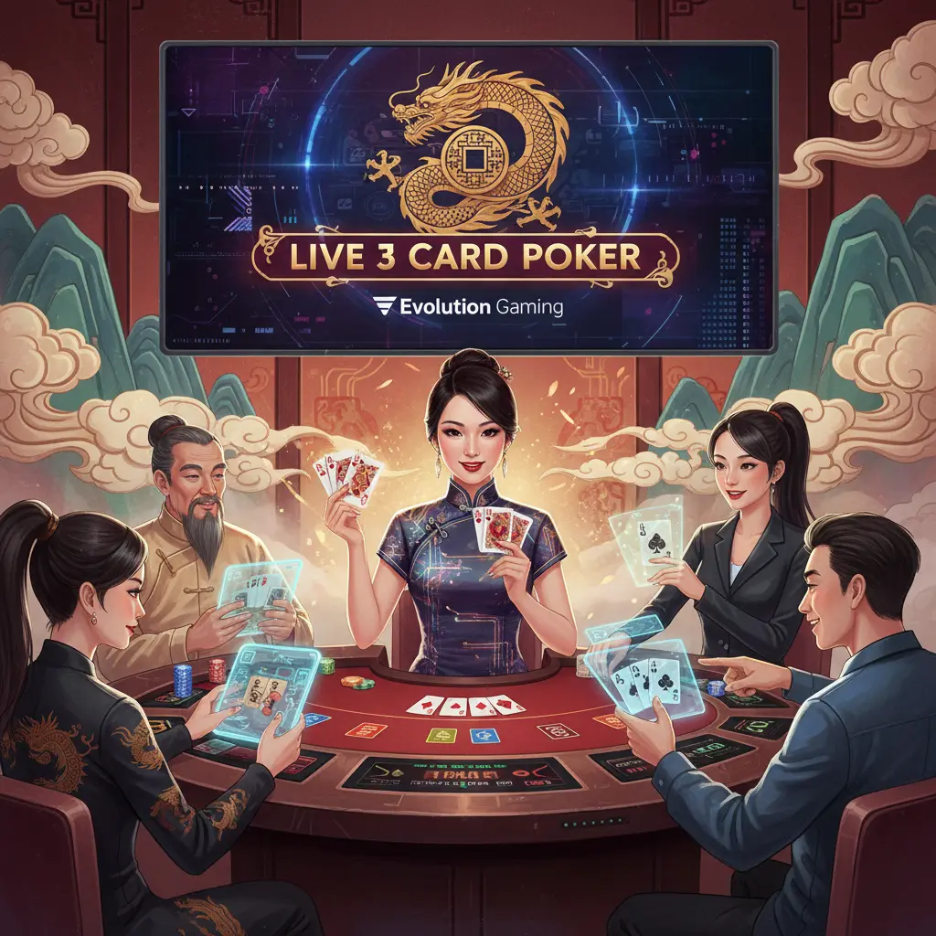 Live dealer poker variations - Poker