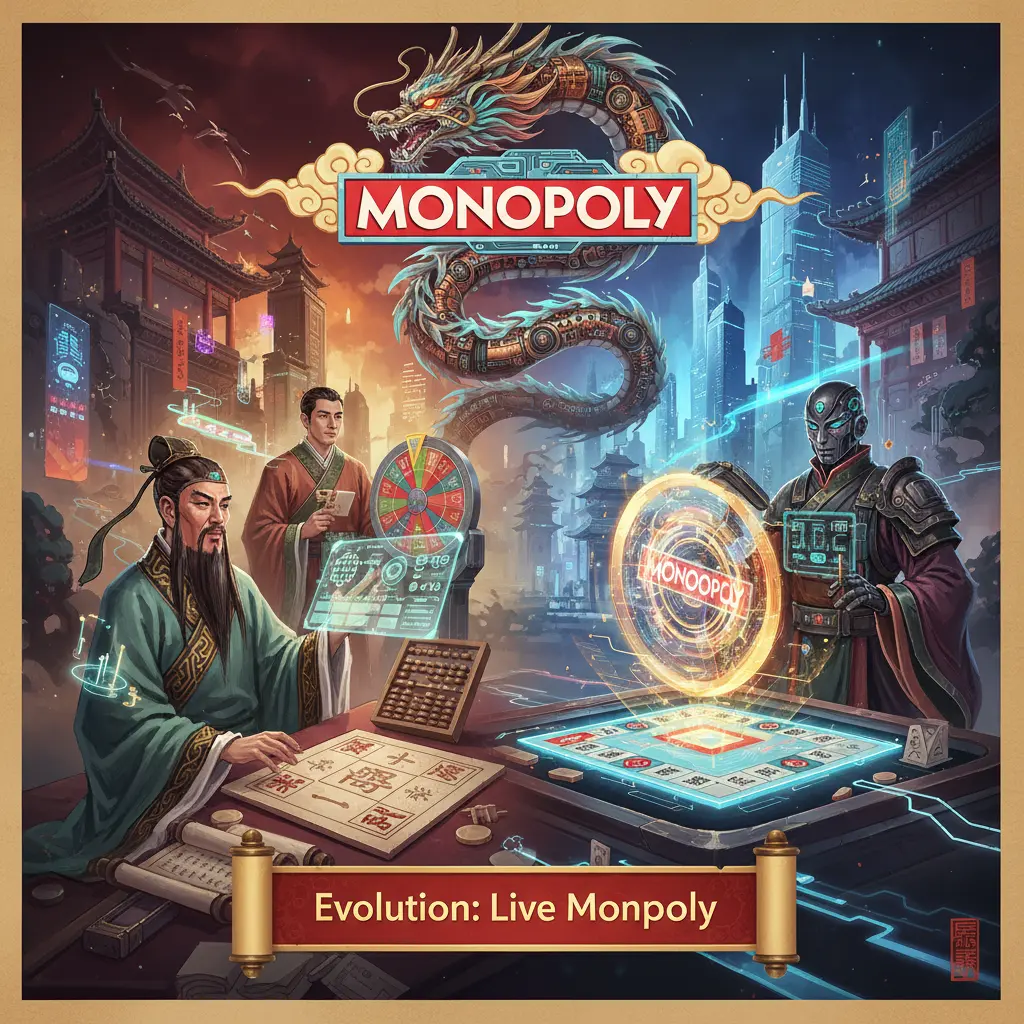 Live dealer monopoly experience - Evolution