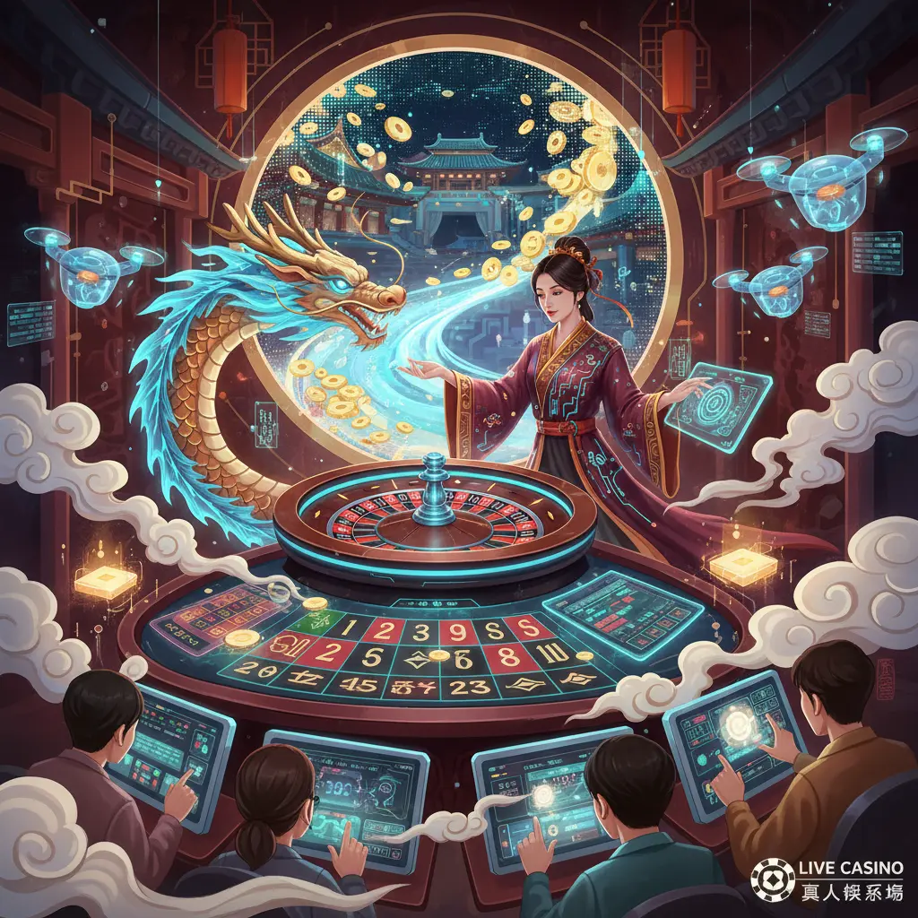 Live casino studio technology - Roulette