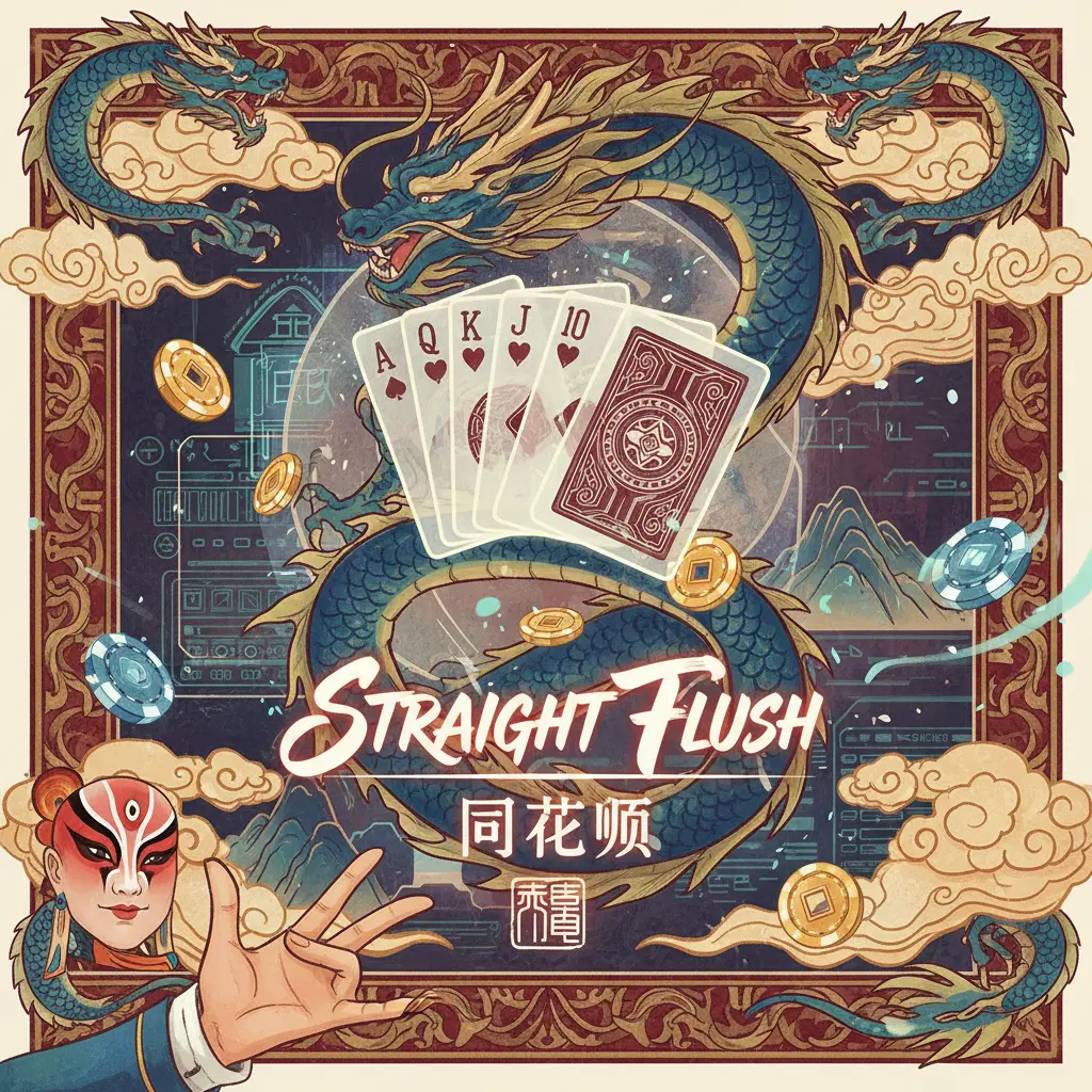 Caribbean stud live dealer games - Straight