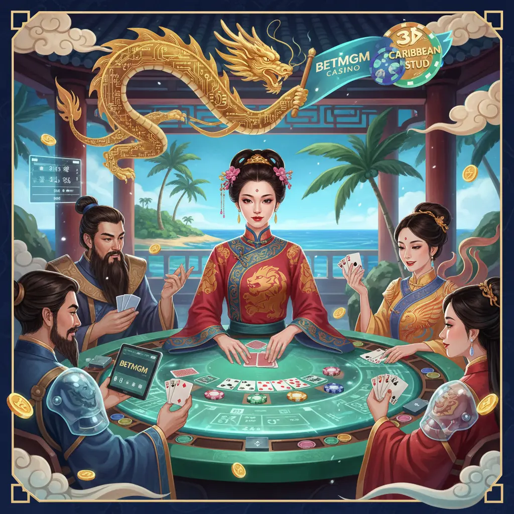 Caribbean stud live dealer games - BetMGM