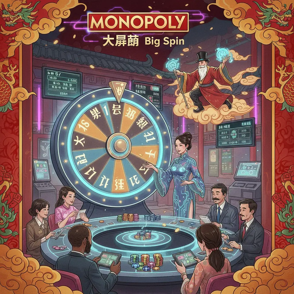 Live dealer monopoly experience - MONOPOLY