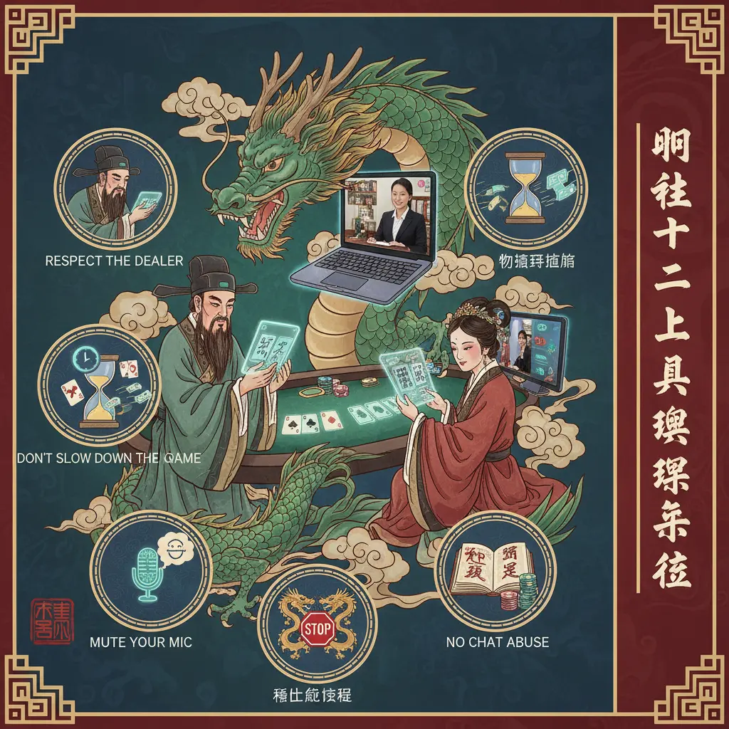 Live casino etiquette tips - Blackjack