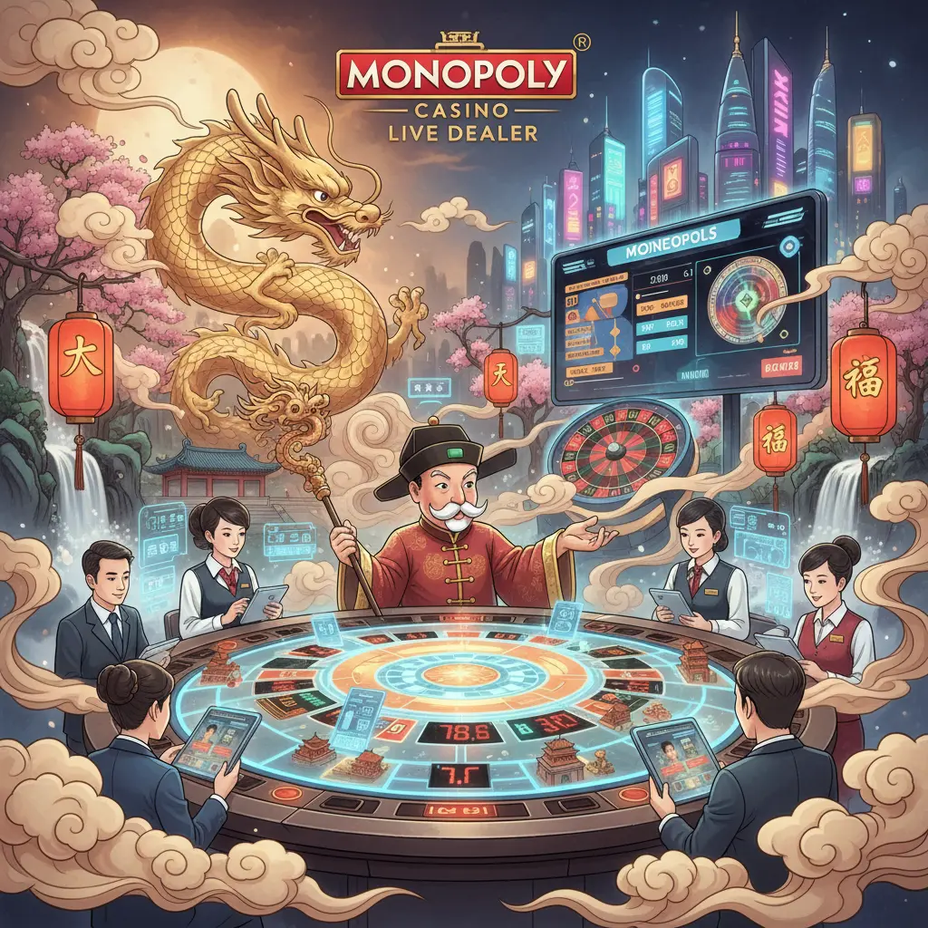 Live dealer monopoly experience - MONOPOLY