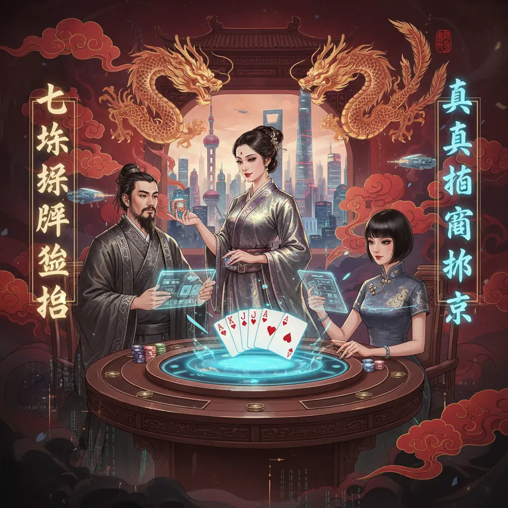 Live dealer poker variations - Seven