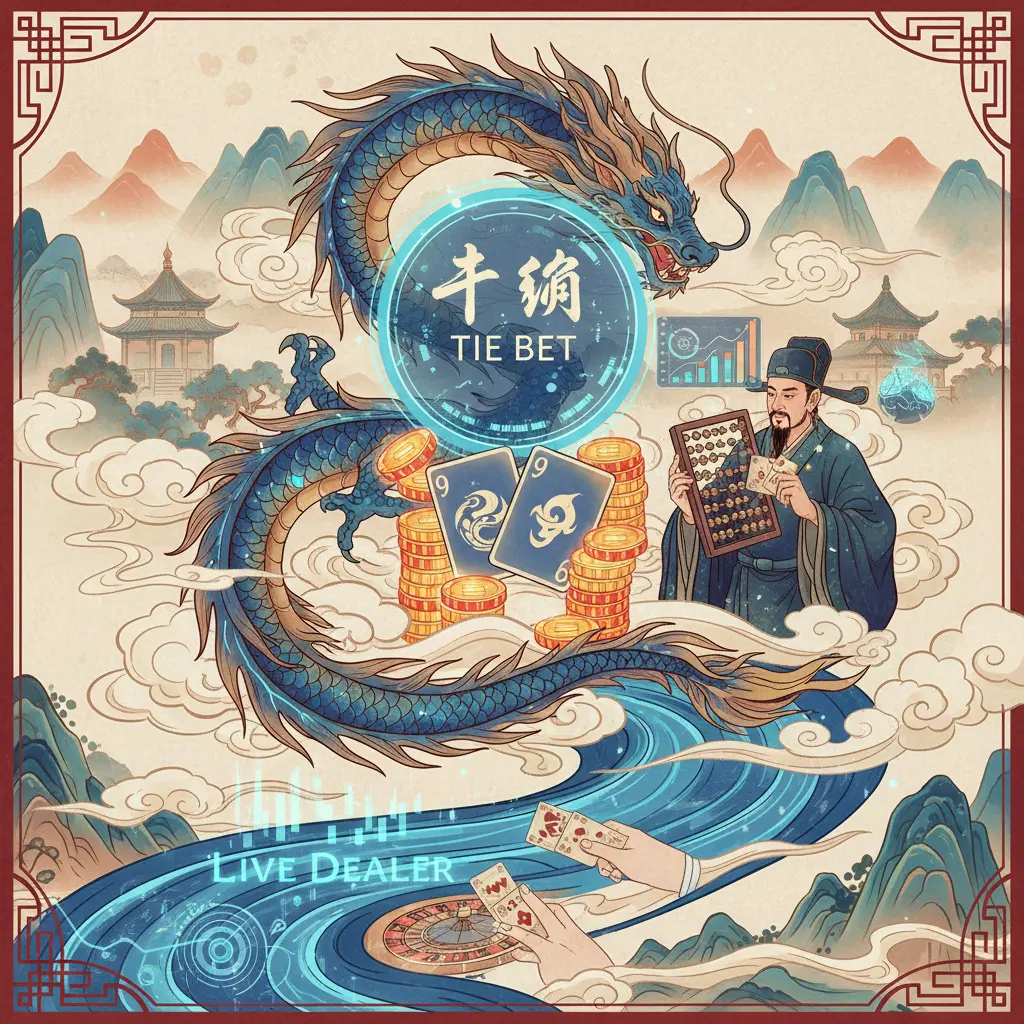 Live dealer baccarat strategies - Tie