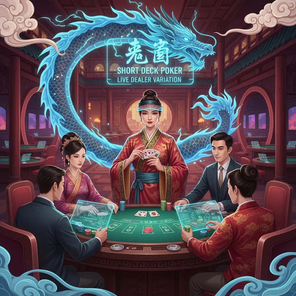 Live dealer poker variations - Short