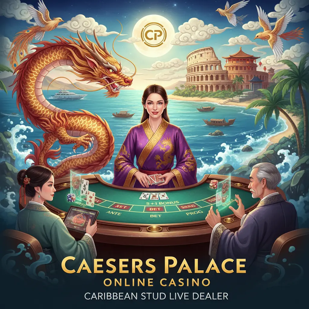 Caribbean stud live dealer games - Caesars