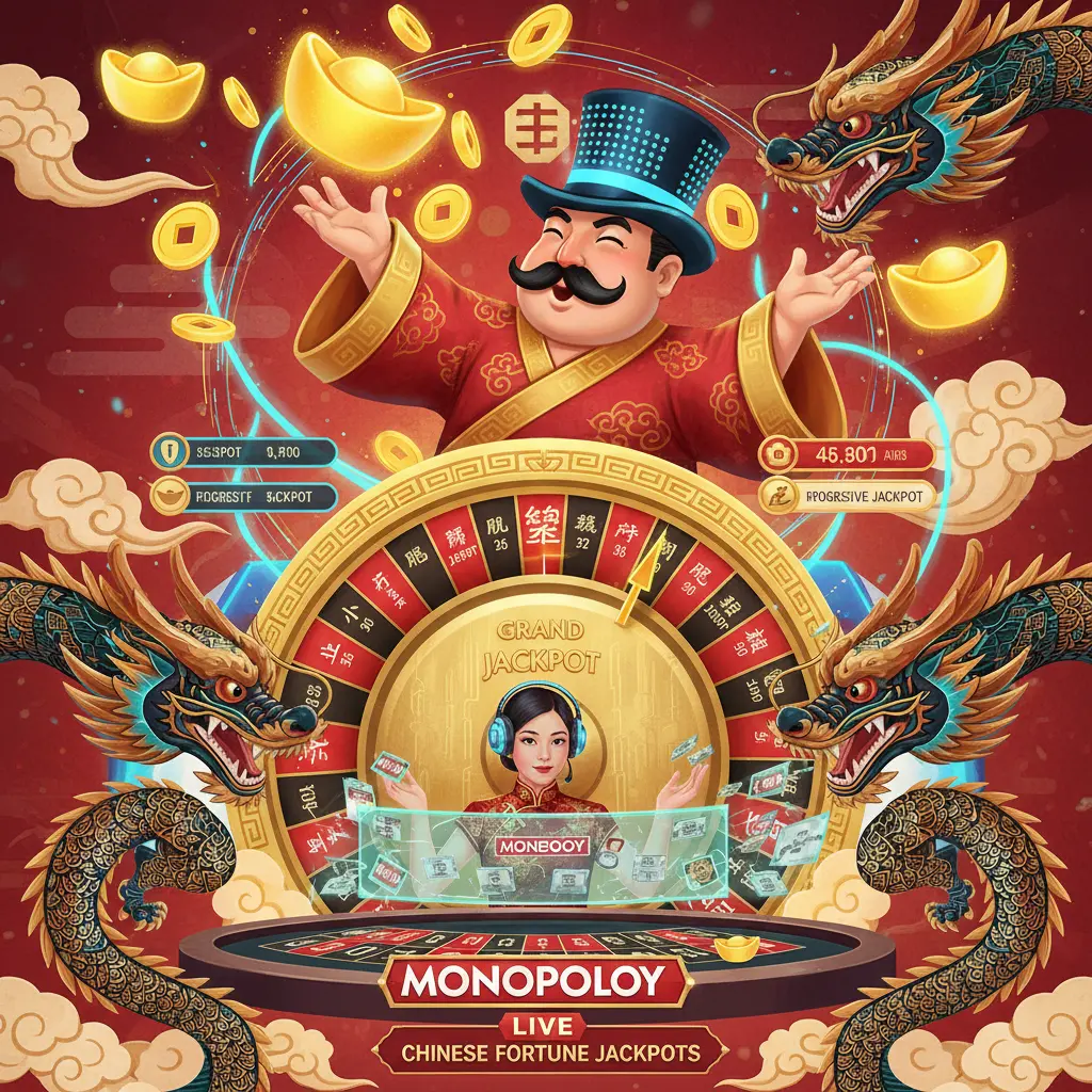 Live dealer monopoly experience - MONOPOLY