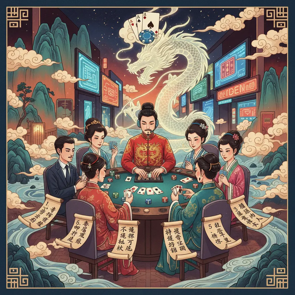 Live casino etiquette tips - poker