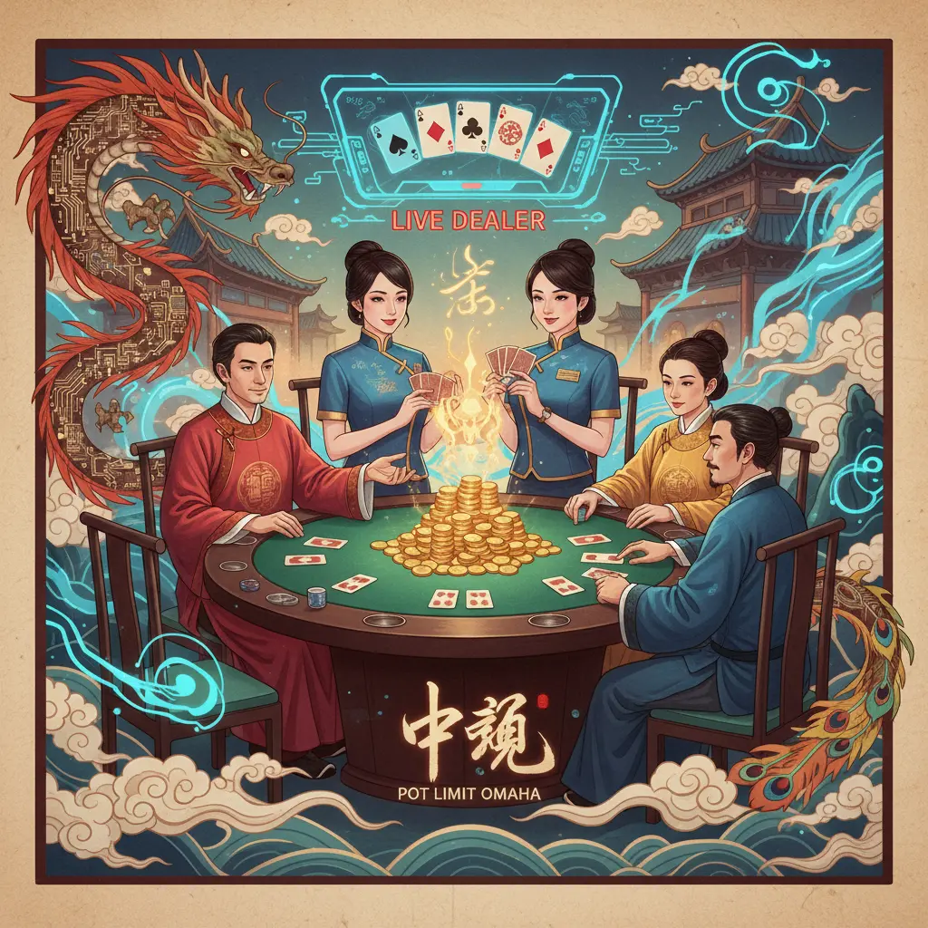 Live dealer poker variations - Limit